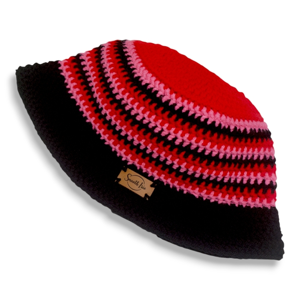 Smooth Irie- The Love Key Crochet Bucket Hat Valentine's Day Special Edition NWT